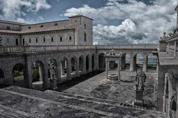 Abbazia di Montecassino - obrazy, fototapety, plakaty