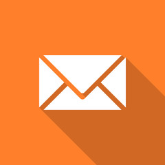 email flat design modern icon