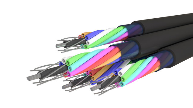 Optic Cable 3d