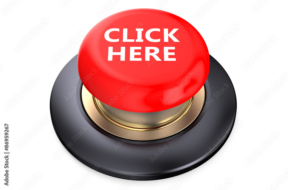 Poster click here red button