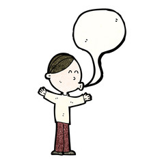 cartoon whistling man