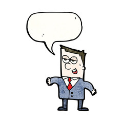 slick salesman cartoon