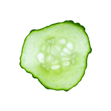 Fresh slice cucumber