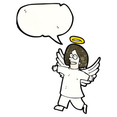 cartoon angel