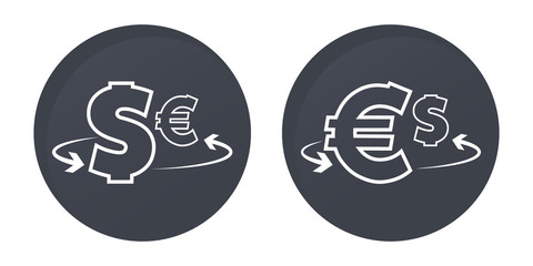Exchange Dollar Euro icon