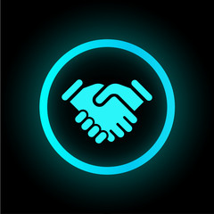 Obraz premium Modern App Button