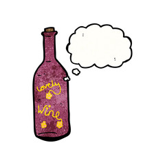 wine cartoon