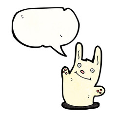 cartoon rabbit in hole