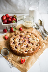 strawberry cake