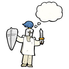 cartoon knight