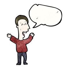 cartoon laughing man