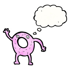 cartoon donut