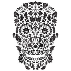 day of the dead skull