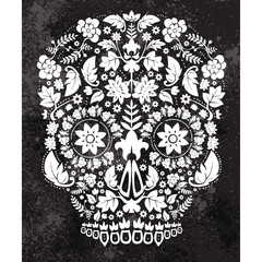 day of the dead skull