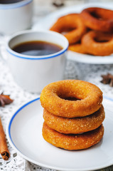 pumpkin donuts