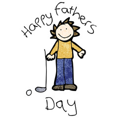 father's day card cartoon