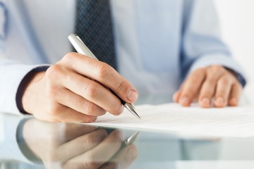 Signing, Contract, Form.