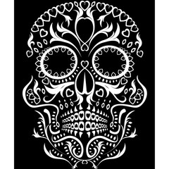 day of the dead skull