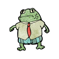 cartoon frog boss