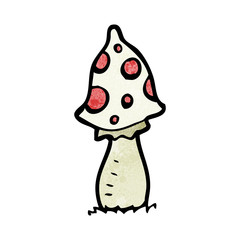 cartoon toadstools