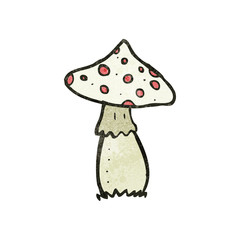 cartoon toadstools