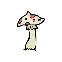 cartoon toadstools