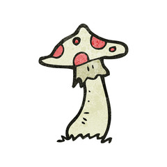 cartoon toadstools