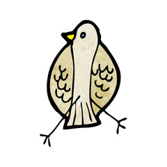 cartoon bird