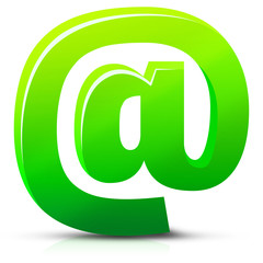 Zielona ikona @ © piaskun_