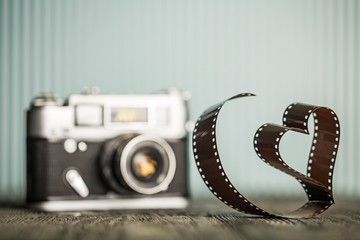 Camera, love, film.