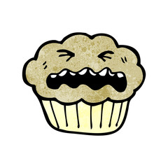 cartoon cupcake