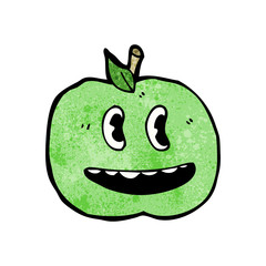 apple cartoon character