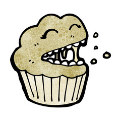 cartoon muffin