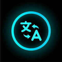 Obraz premium Modern App Button