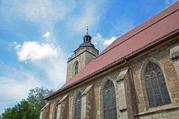 Fototapeta na wymiar Kirchheim unter Teck, Kirche St. Martin