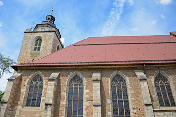 Fototapeta na wymiar Kirchheim unter Teck, Kirche St. Martin