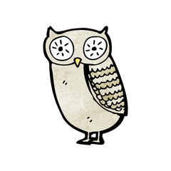 cartoon little owl