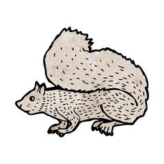 cartoon squirrel