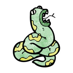 cartoon snake
