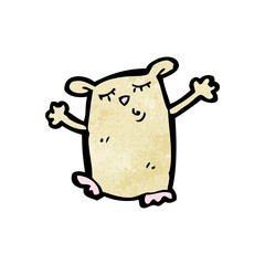 cartoon hampster