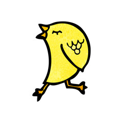 cartoon bird