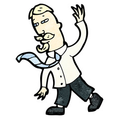 cartoon entrepreneur
