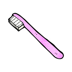 cartoon toothbrush