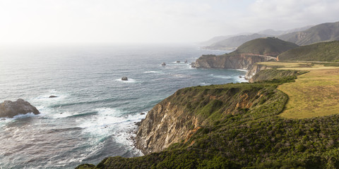 dramatic coastline