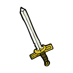 cartoon sword