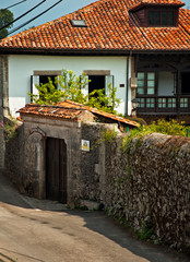 Typical house in Asturias, Spain
