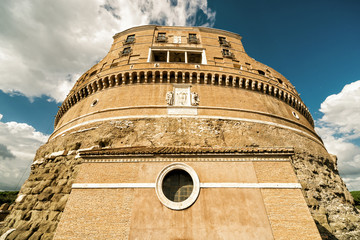 Castel Sant`Angelo (Castle of the Holy Angel) in Rome