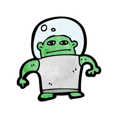 cartoon alien