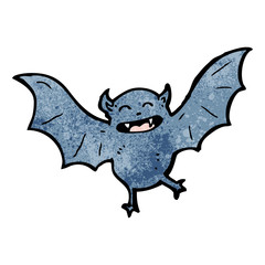 cartoon halloween bat