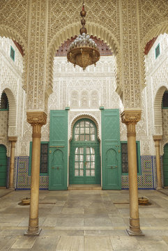 La Mahkama du pacha au quartier des habous &agrave; Casablanca